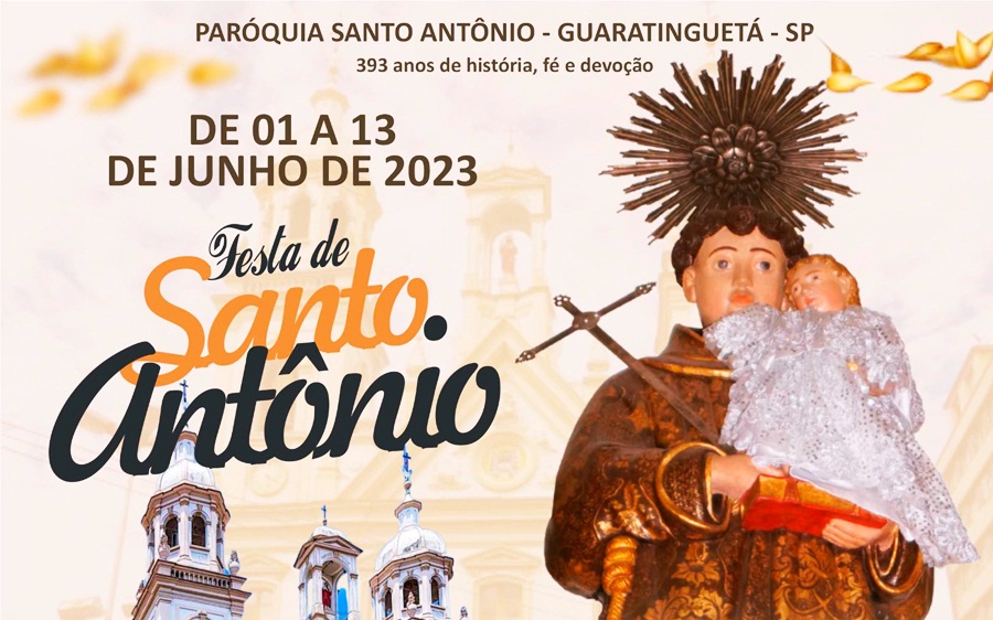 Festa de Santo Antônio começa nessa semana em Guaratinguetá Jornal de